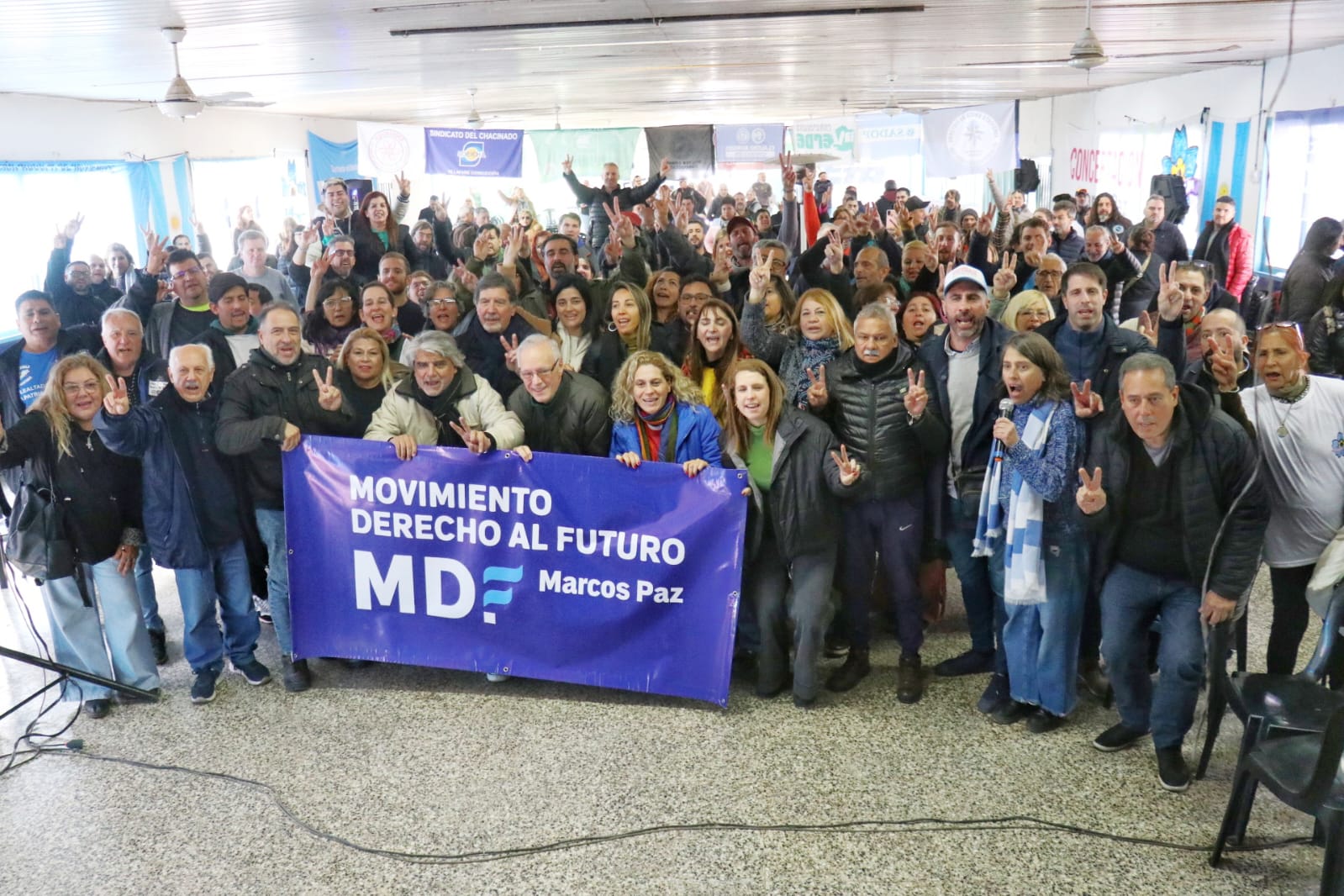 Tercer imagen de la nota El Movimiento Derecho al Futuro se consolida en toda la Provincia