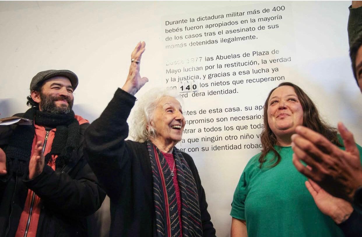 Imagen de Memoria, verdad y justicia: el nieto 140 recuperó su identidad