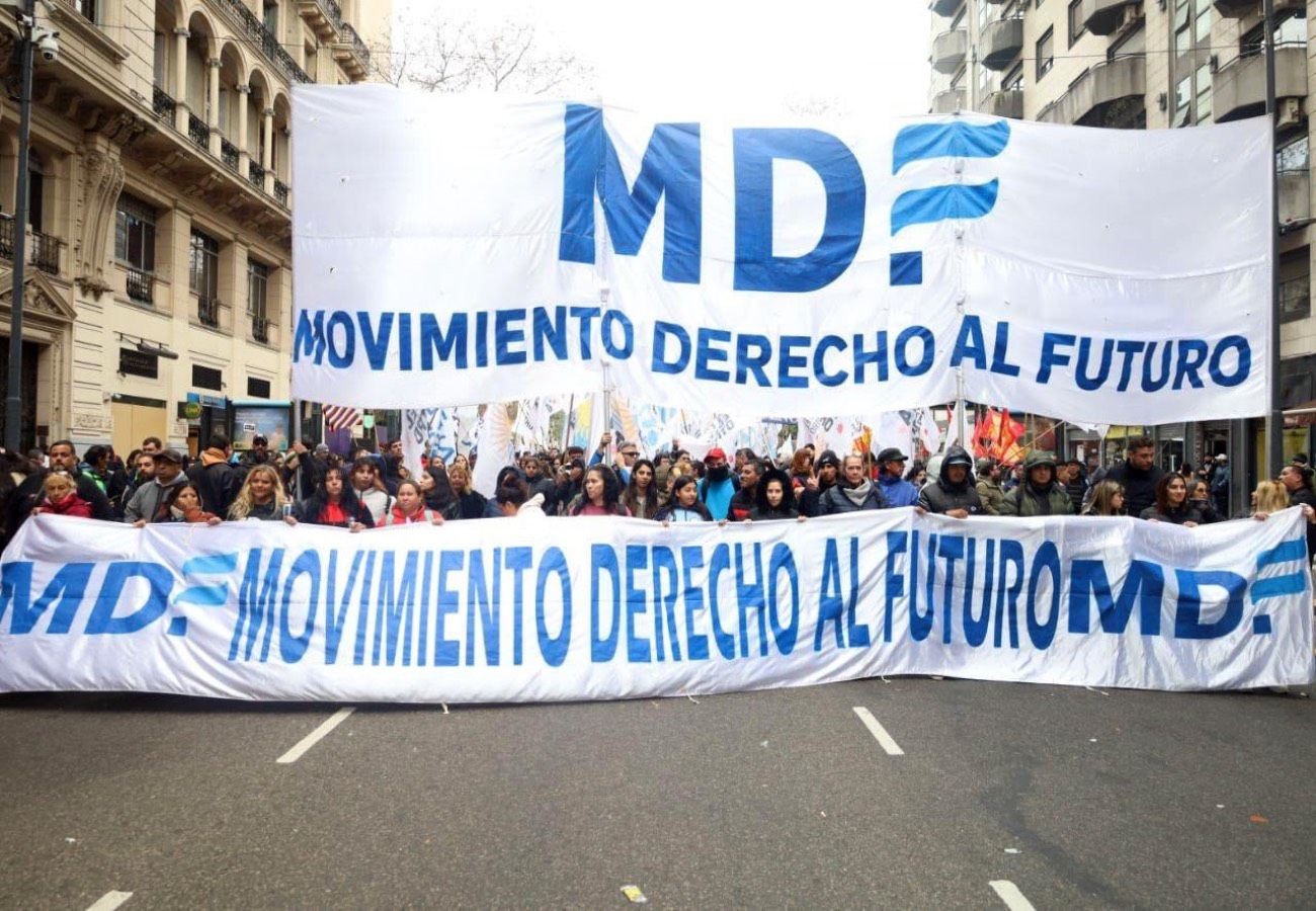 Imagen de Sin trabajo no hay futuro: Marcha a Plaza de Mayo en el Día del San Cayetano 