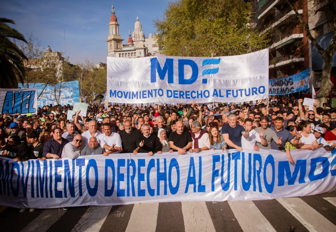 Imagen de El MDF participó de la masiva movilización en defensa de la educación y la salud