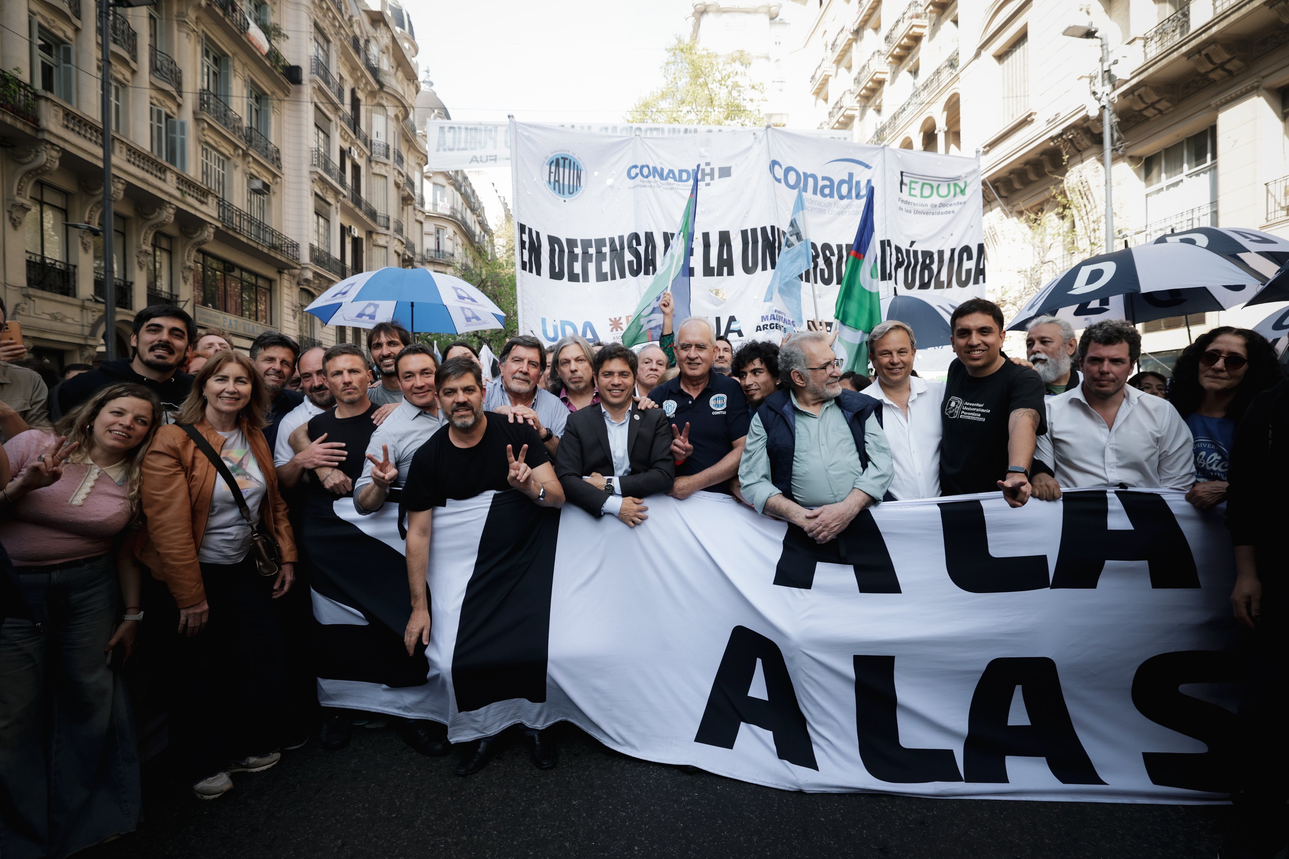 Imagen de El MDF participó de la masiva movilización en defensa de la educación y la salud